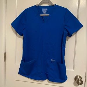 Cherokee scrub pants/top. Royal blue. Medium.